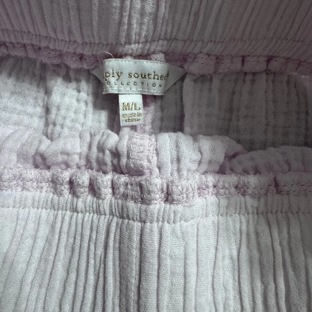 Simply Southern High Waist light pink Shorts
